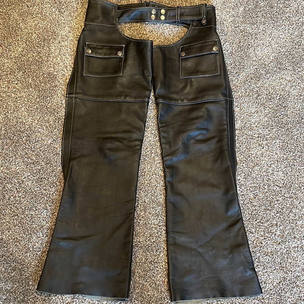 XL Milwaukee women’s leather chaps